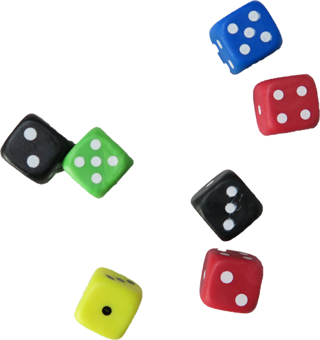 (10724D) JUEGO DADOS COLOR 122 - JUGUETES - JUEGOS Y JUGUETES