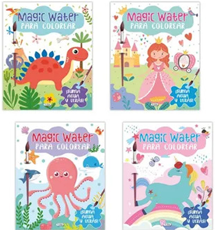 (14728) LIBRO SAL MAGIC WATER C/PINC. - LIBROS - LIBROS