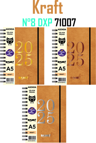 (16064) AGENDA R N8 KRAFT 71007 DXP - AGENDAS - AGENDAS