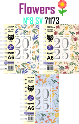 (16145) AGENDA R N8 71173 FLOWERS SV - AGENDAS - AGENDAS