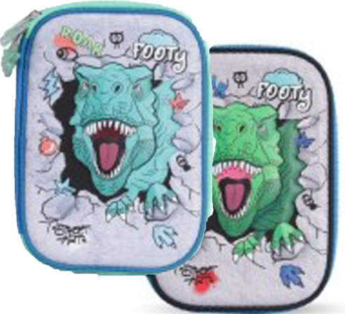 (172799) CANOPLA FOO 2P DINO GLOW 54014 - CANOPLAS ESCOLARES - CANOPLAS