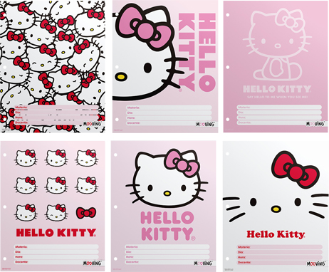 (1804**KI) SEPARADOR N3 MOO HELLO KITTY - CARPETAS - SEPARADORES ESCOLARES/A4