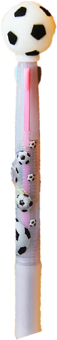 (36107R) BOLIGRAFO FANT. 3COL.PELOTA 10069 - BOLIGRAFOS - BOLIGRAFOS FANTASIA